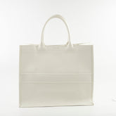 Christian Dior Large Book Tote White